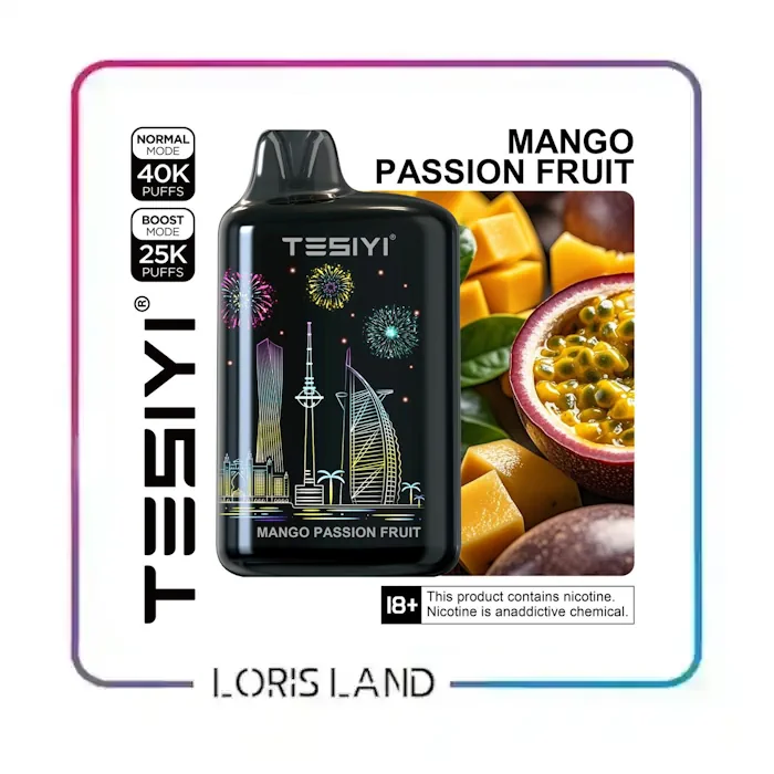 پاد یکبار مصرف انبه پشن فروت تی سی 40 هزار پاف